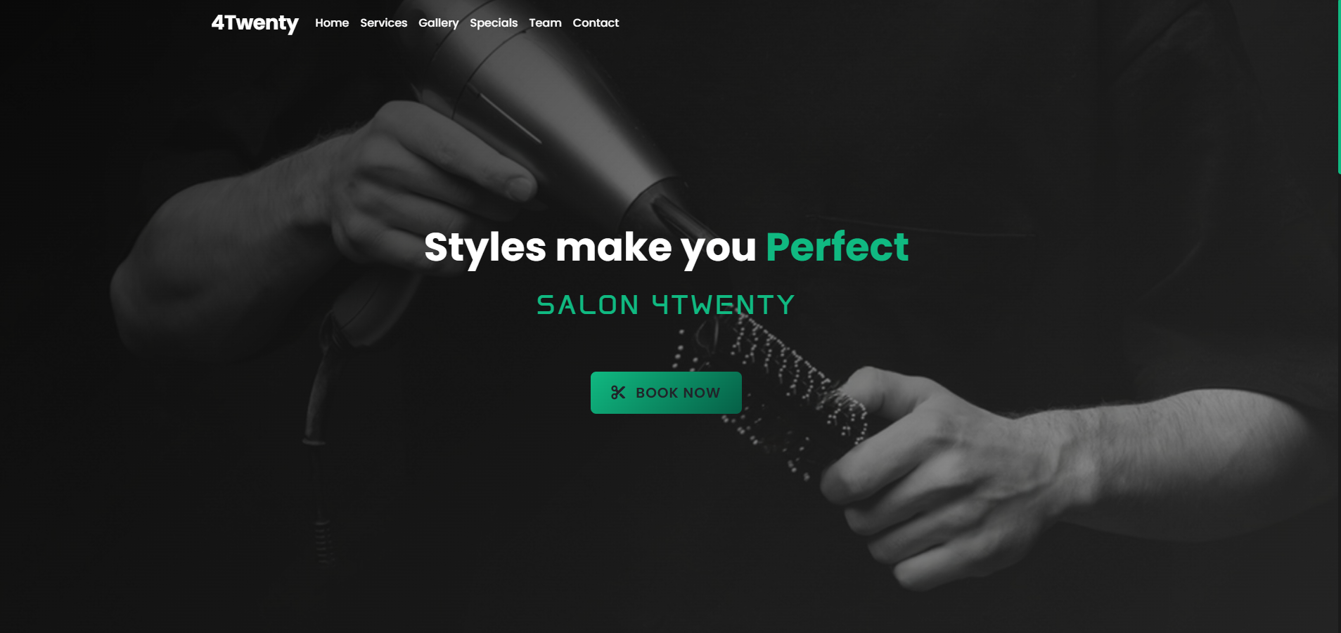 Salon Website